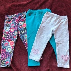 Boboli girls lot leggings 2-3T